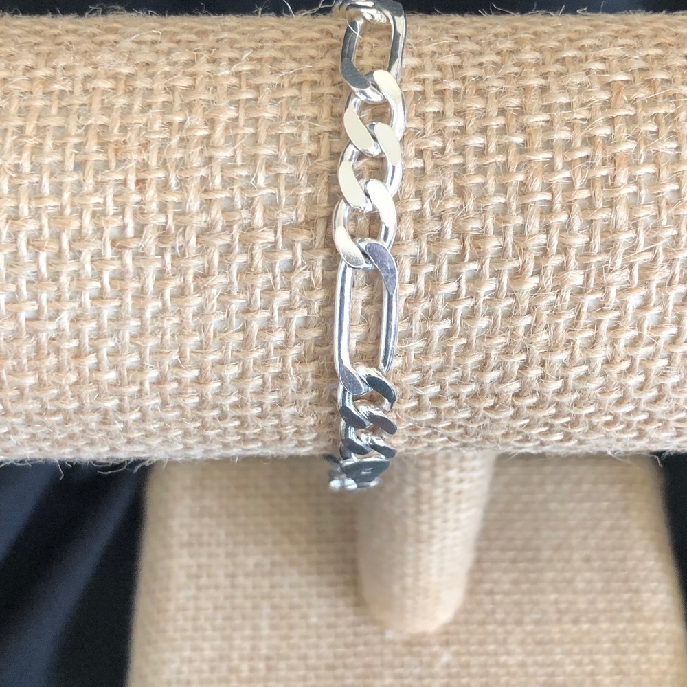 925 ITALY SILVER LINK BRACELET, NWOT